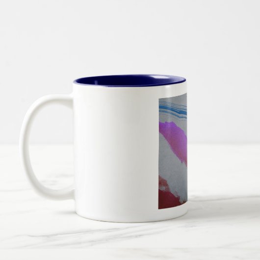 Tasse 2 Couleurs Oeil bleu (Gauche)