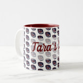 Tasse 2 Couleurs Oeil Dachshund (Devant gauche)