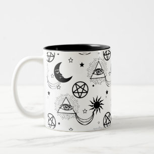 Tasse 2 Couleurs oeil d'halloween illati