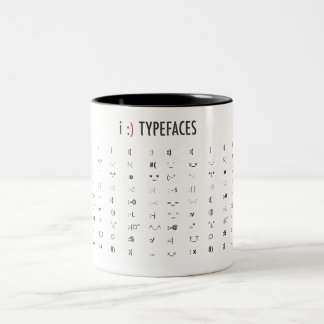 Tasse 2 Couleurs Oeil d'un caractère