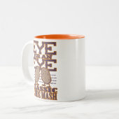 Tasse 2 Couleurs Oeil pour oeil (Devant gauche)