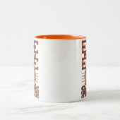 Tasse 2 Couleurs Oeil pour oeil (Centre)