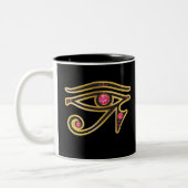 Tasse 2 Couleurs OEil rubis dans la boue d'or (Gauche)
