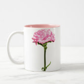 Tasse 2 Couleurs Oeillet rose (Gauche)