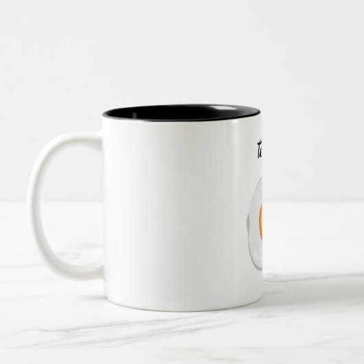 Tasse 2 Couleurs Oeuf frit (Gauche)