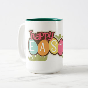 Tasse 2 Couleurs Œufs de Pâques