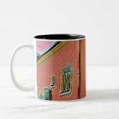 Tasse 2 Couleurs OEuvre cyclable rétro (Gauche)