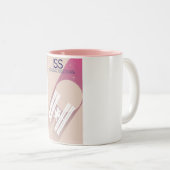 Tasse 2 Couleurs Œuvre d'art spatiale de la Station spatiale intern (Devant droit)