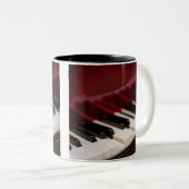 Tasse 2 Couleurs Oeuvre de piano géniale (Devant droit)