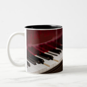 Tasse 2 Couleurs Oeuvre de piano géniale