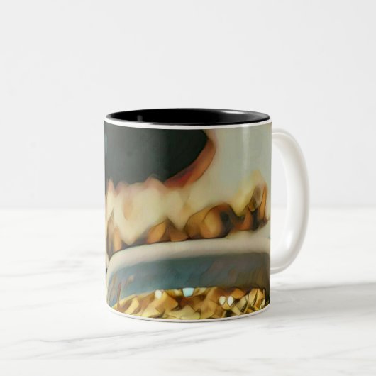 Tasse 2 Couleurs OEuvre de Ramen (Devant droit)