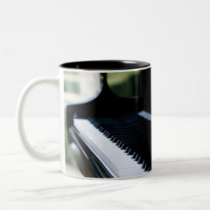 Tasse 2 Couleurs Oeuvre Piano Cute