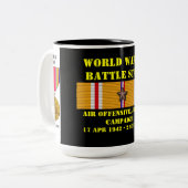 Tasse 2 Couleurs offensive aérienne, campagne japonaise (Devant gauche)