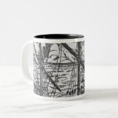 Tasse 2 Couleurs Office français (Devant gauche)