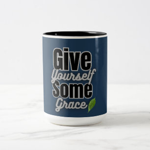 Tasse 2 Couleurs Offrez-vous de la grâce – Cadeau de compassion pou