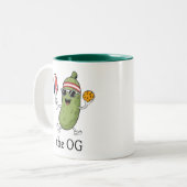 Tasse 2 Couleurs OG Pickleballer (Devant gauche)