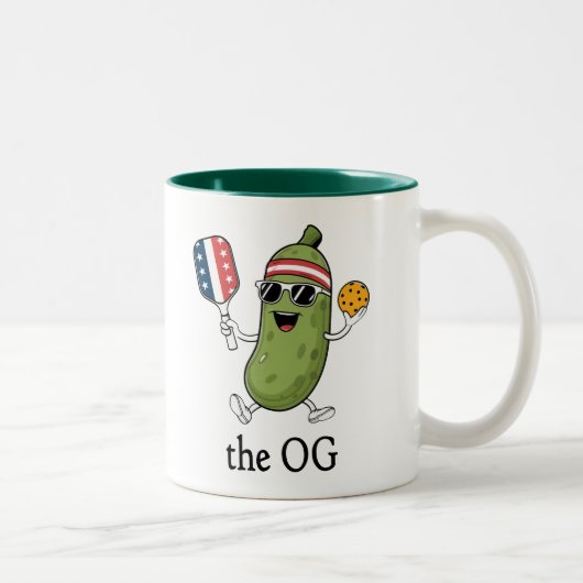 Tasse 2 Couleurs OG Pickleballer (Droit)