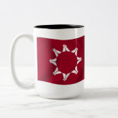 Tasse 2 Couleurs Oglala Lakota Drapeau Musique (Gauche)