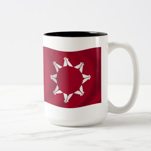 Tasse 2 Couleurs Oglala Lakota Drapeau Musique (Droit)