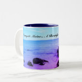 Tasse 2 Couleurs Ogunquit Maine (Devant gauche)