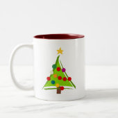 Tasse 2 Couleurs Oh Christmas Tree Tshirts et cadeaux (Gauche)