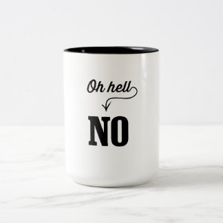 Tasse 2 Couleurs Oh non