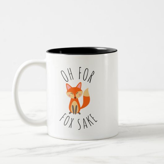 Tasse 2 Couleurs Oh pour Fox Sake (Gauche)