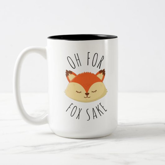 Tasse 2 Couleurs Oh pour Fox Sake (Gauche)