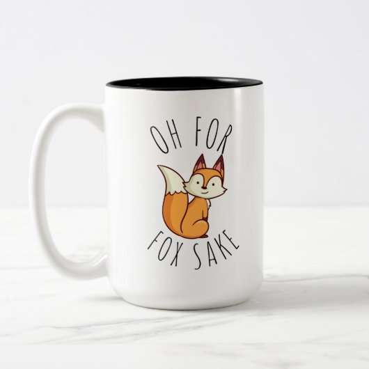 Tasse 2 Couleurs Oh pour Fox Sake (Gauche)