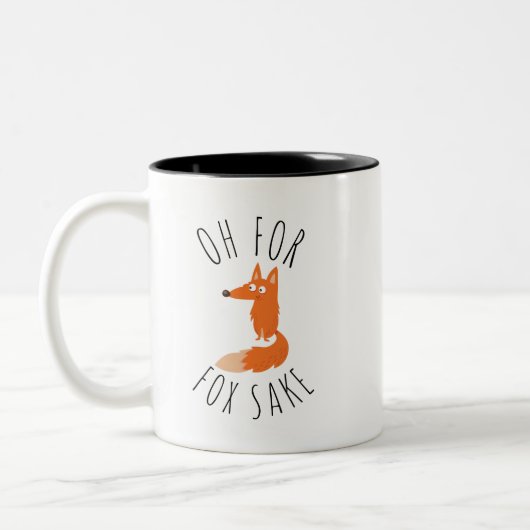 Tasse 2 Couleurs Oh pour Fox Sake (Gauche)