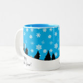 Tasse 2 Couleurs Oh pour Fox Sake, 2020, Noël drôle (Devant gauche)