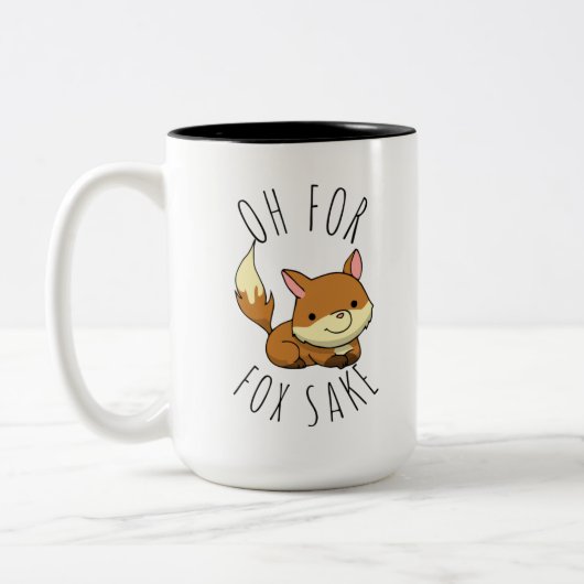 Tasse 2 Couleurs Oh pour l'amour de Fox (Gauche)