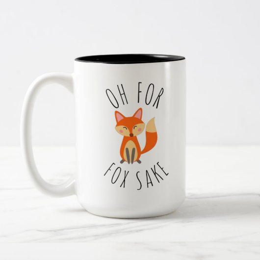 Tasse 2 Couleurs Oh pour l'amour de Fox (Gauche)