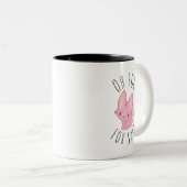 Tasse 2 Couleurs Oh pour l'amour du renard (Devant droit)