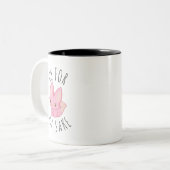Tasse 2 Couleurs Oh pour l'amour du renard (Devant gauche)
