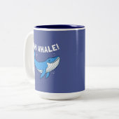 Tasse 2 Couleurs Oh Whale (Devant gauche)