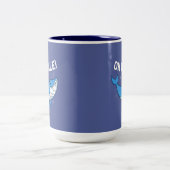 Tasse 2 Couleurs Oh Whale (Centre)