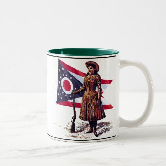 Tasse 2 Couleurs Ohio Girl, Annie Oakley (Droit)