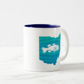 Tasse 2 Couleurs Ohio Wave Fishing (Devant droit)