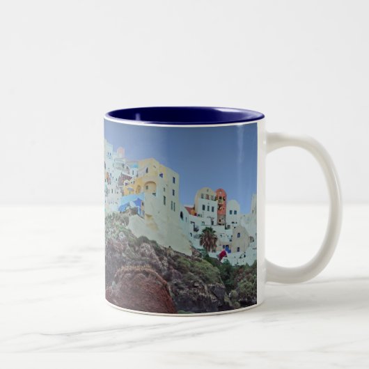 Tasse 2 Couleurs Oia, Santorini (Droit)