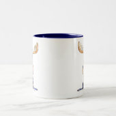 Tasse 2 Couleurs Oie blanche mignonne (Centre)