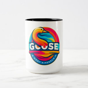 Tasse 2 Couleurs Oie d'oiseaux aquatiques