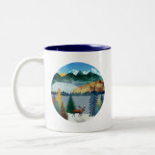 Tasse 2 Couleurs Oie du soleil (Gauche)