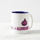 Tasse 2 Couleurs Oignons drôles (Devant droit)