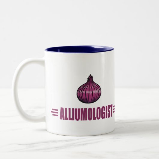Tasse 2 Couleurs Oignons drôles (Gauche)