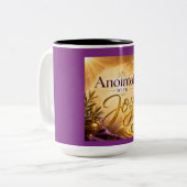 Tasse 2 Couleurs Oint de Joie (Devant gauche)