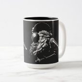 Tasse 2 Couleurs Oiseau chanteur (Devant droit)