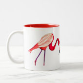 Tasse 2 Couleurs Oiseau d'oranger flamand (Gauche)