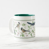 Tasse 2 Couleurs Oiseaux (Devant gauche)