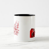 Tasse 2 Couleurs Oiseaux de haut-parleur (Centre)